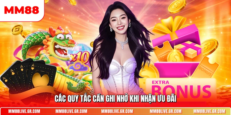 Các quy tắc cần ghi nhớ khi nhận ưu đãi