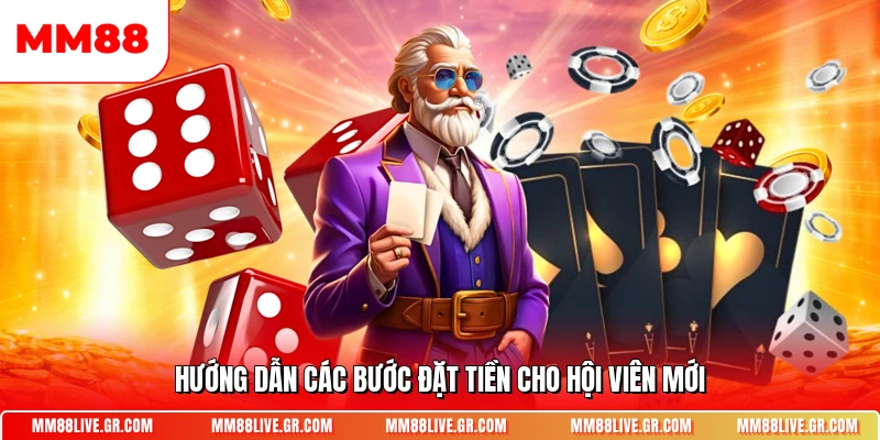 Hướng dẫn các bước đặt tiền cho hội viên mới