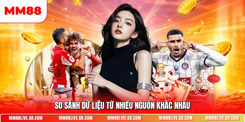 So sánh dữ liệu từ nhiều nguồn khác nhau