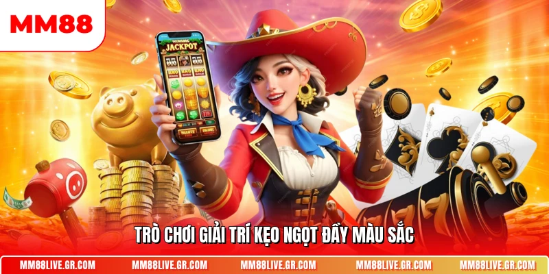 Trò chơi giải trí kẹo ngọt đầy màu sắc